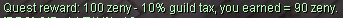 Guild Tax on Bounty Rewards